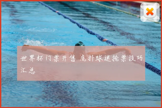 世界杯门票开售 虎扑球迷抢票技巧汇总