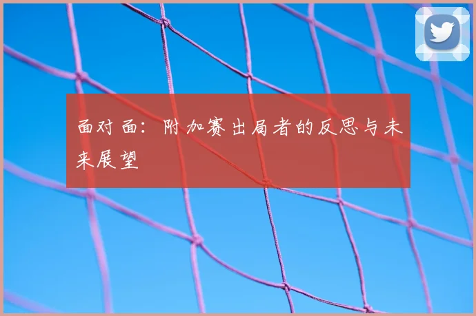 面对面：附加赛出局者的反思与未来展望